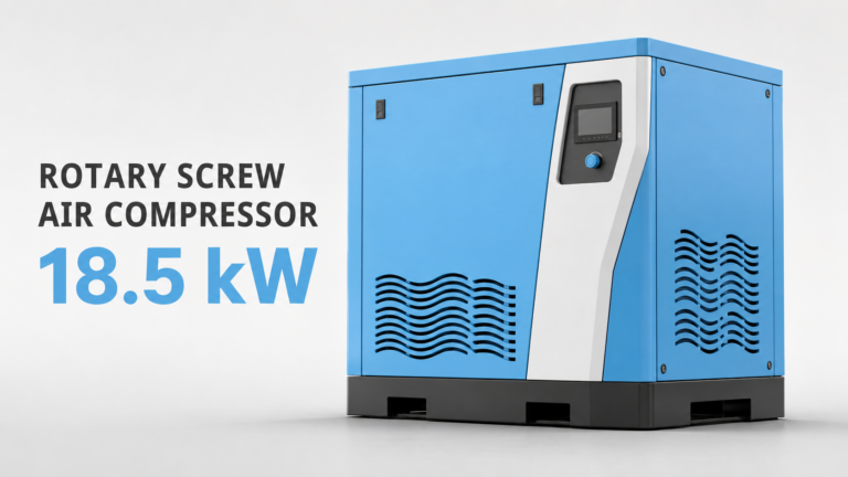 18,5-kW-Ölkühlungs-Schraubenkompressor mit Permanentmagnet und Frequenzumrichter
